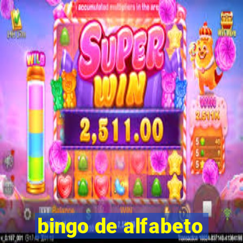 bingo de alfabeto