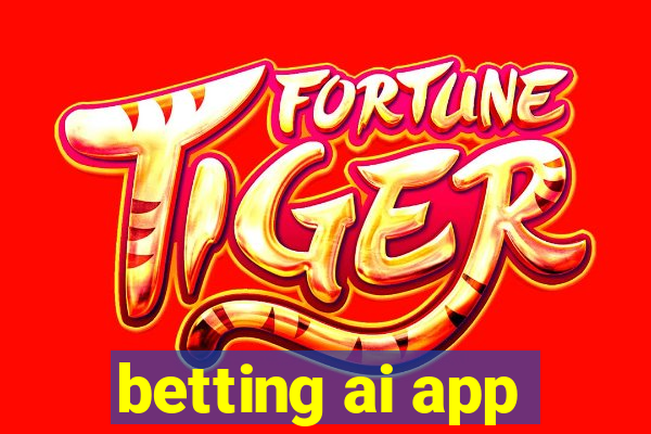 betting ai app