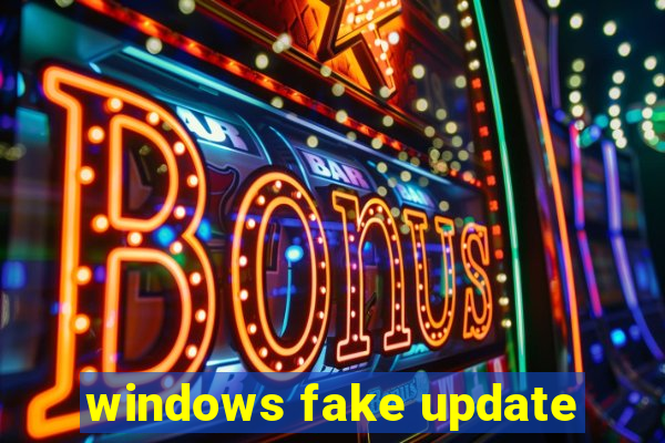 windows fake update