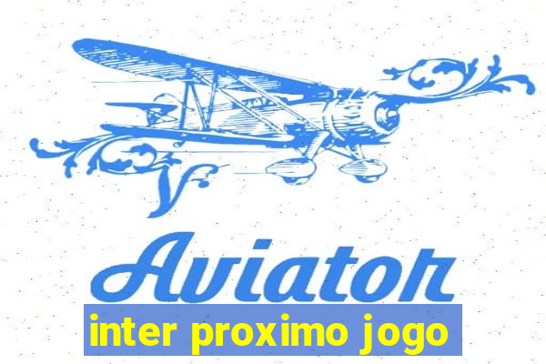 inter proximo jogo