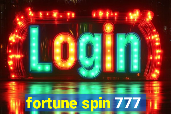 fortune spin 777