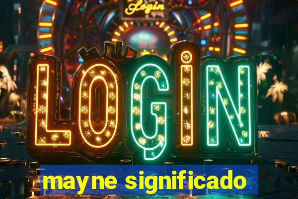 mayne significado