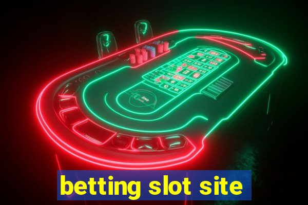 betting slot site