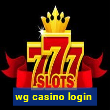 wg casino login