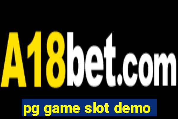 pg game slot demo