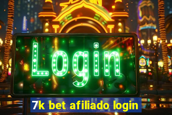 7k bet afiliado login