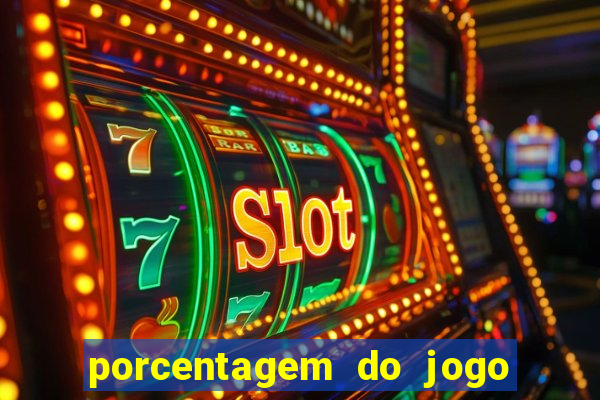 porcentagem do jogo fortune tiger