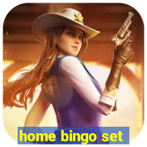 home bingo set