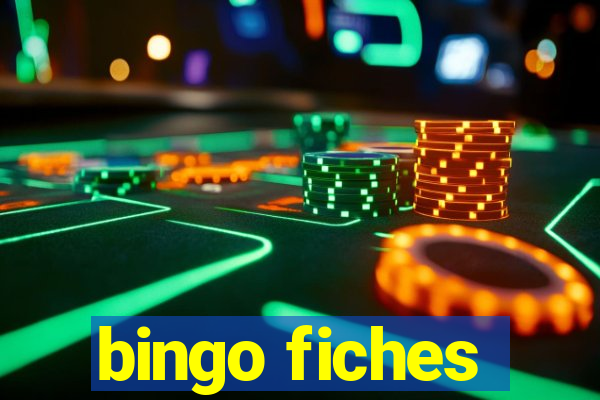 bingo fiches