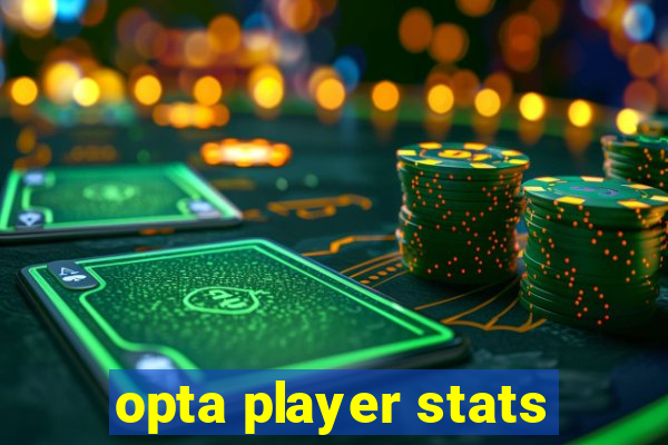 opta player stats