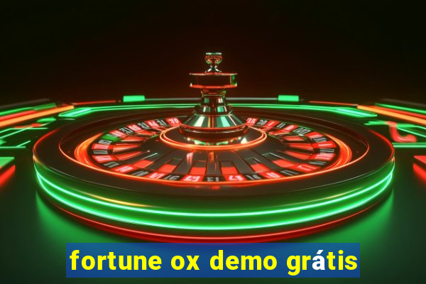 fortune ox demo grátis