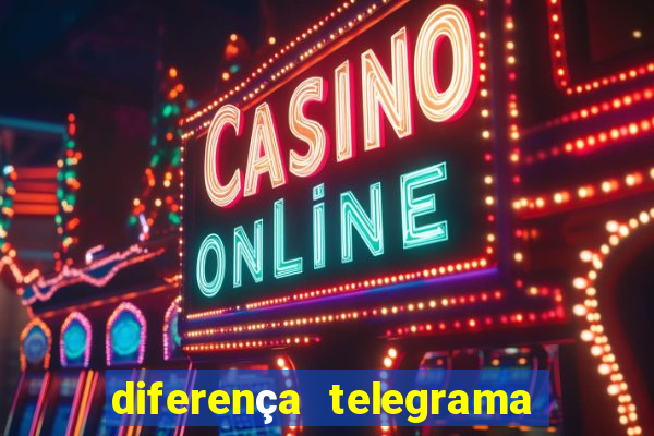 diferença telegrama e carta