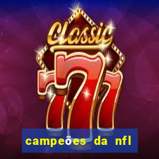 campeões da nfl desde 1920