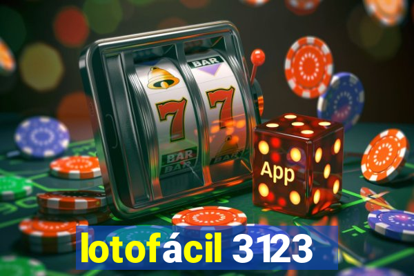 lotofácil 3123