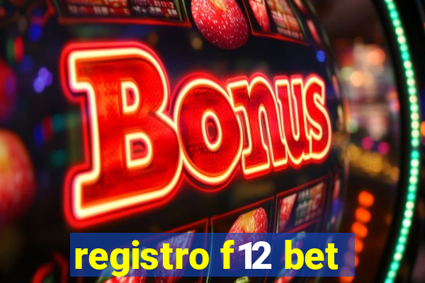 registro f12 bet