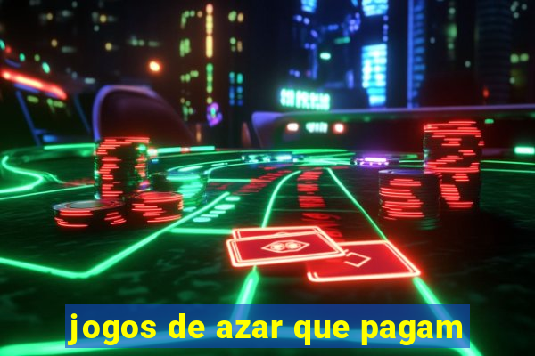 jogos de azar que pagam