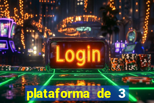 plataforma de 3 reais link