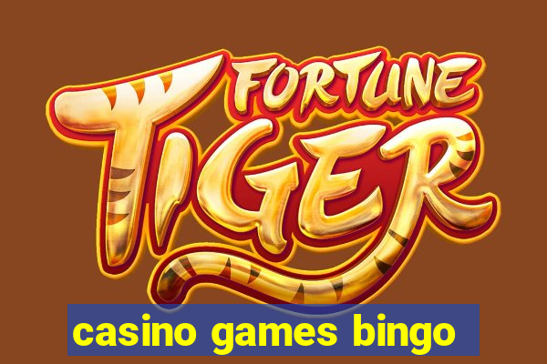 casino games bingo