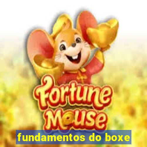 fundamentos do boxe