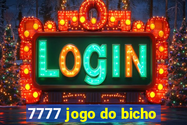 7777 jogo do bicho