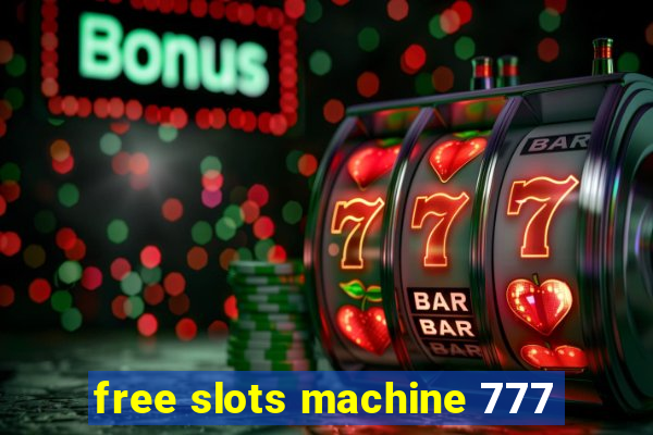 free slots machine 777