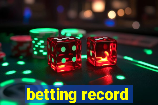 betting record