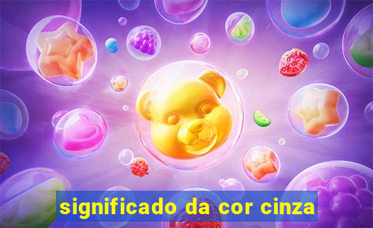 significado da cor cinza