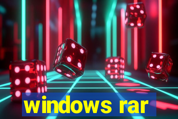 windows rar