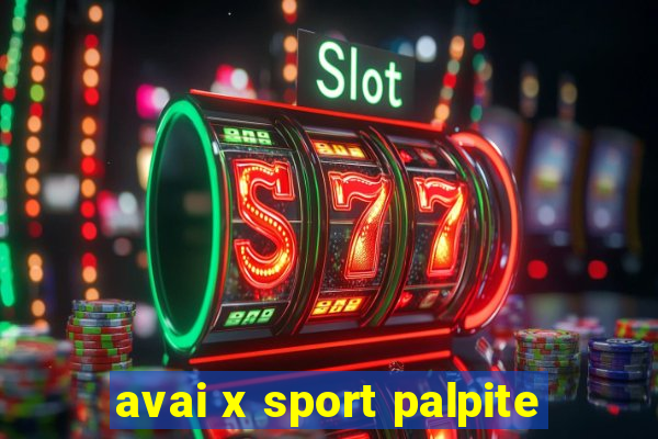 avai x sport palpite