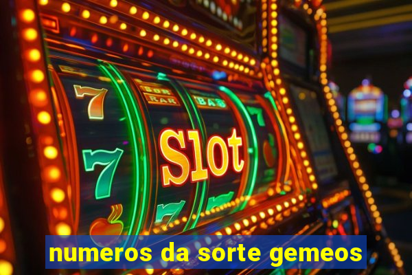 numeros da sorte gemeos