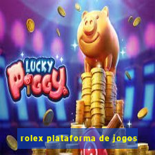 rolex plataforma de jogos