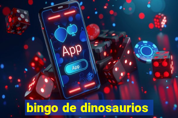 bingo de dinosaurios