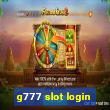 g777 slot login