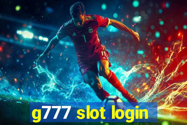 g777 slot login