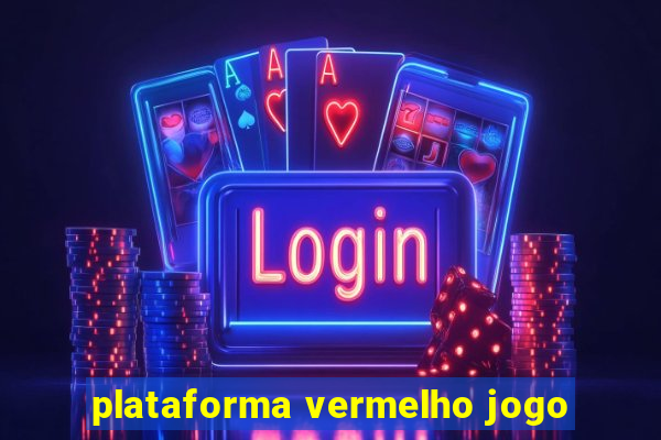 plataforma vermelho jogo