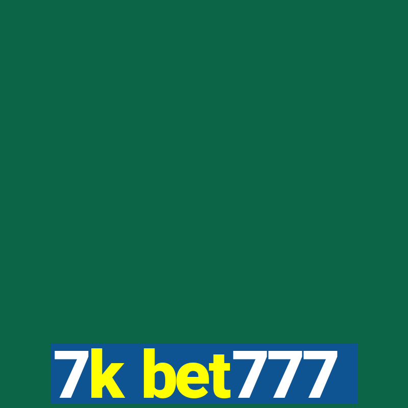 7k bet777