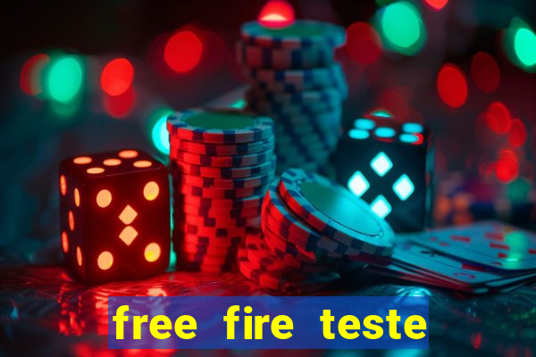 free fire teste grátis jogar