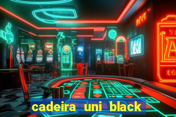 cadeira uni black n wine