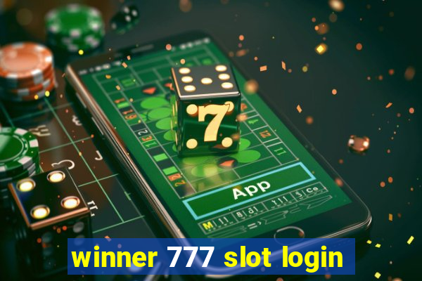 winner 777 slot login