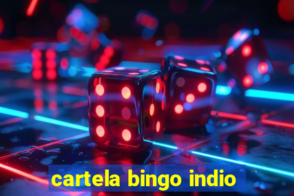 cartela bingo indio