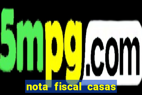 nota fiscal casas bahia 2 via