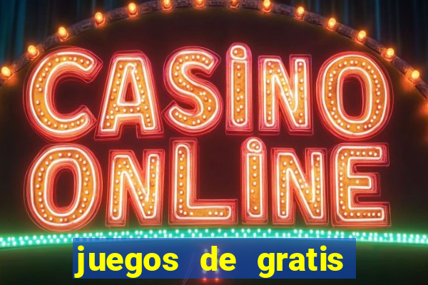 juegos de gratis de casino