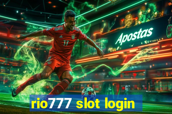 rio777 slot login