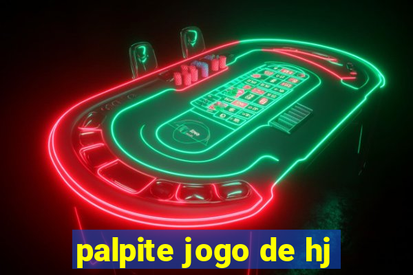 palpite jogo de hj