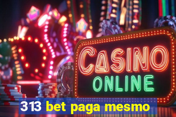 313 bet paga mesmo