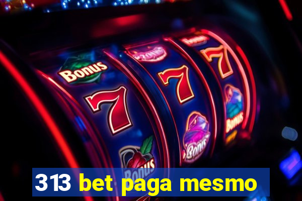 313 bet paga mesmo