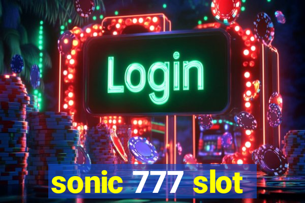 sonic 777 slot