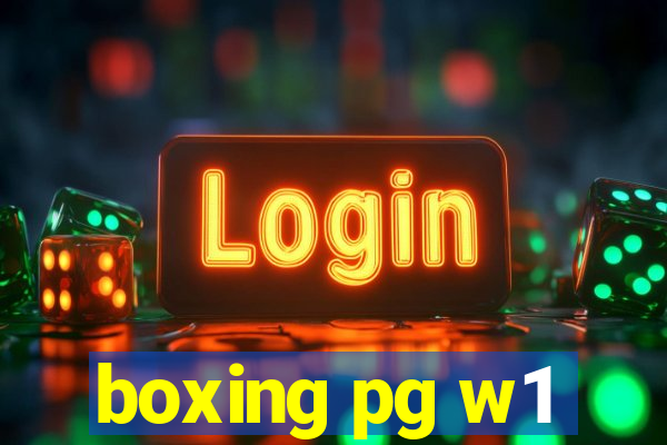 boxing pg w1