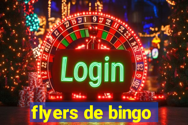 flyers de bingo