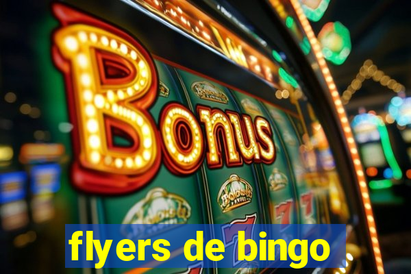 flyers de bingo